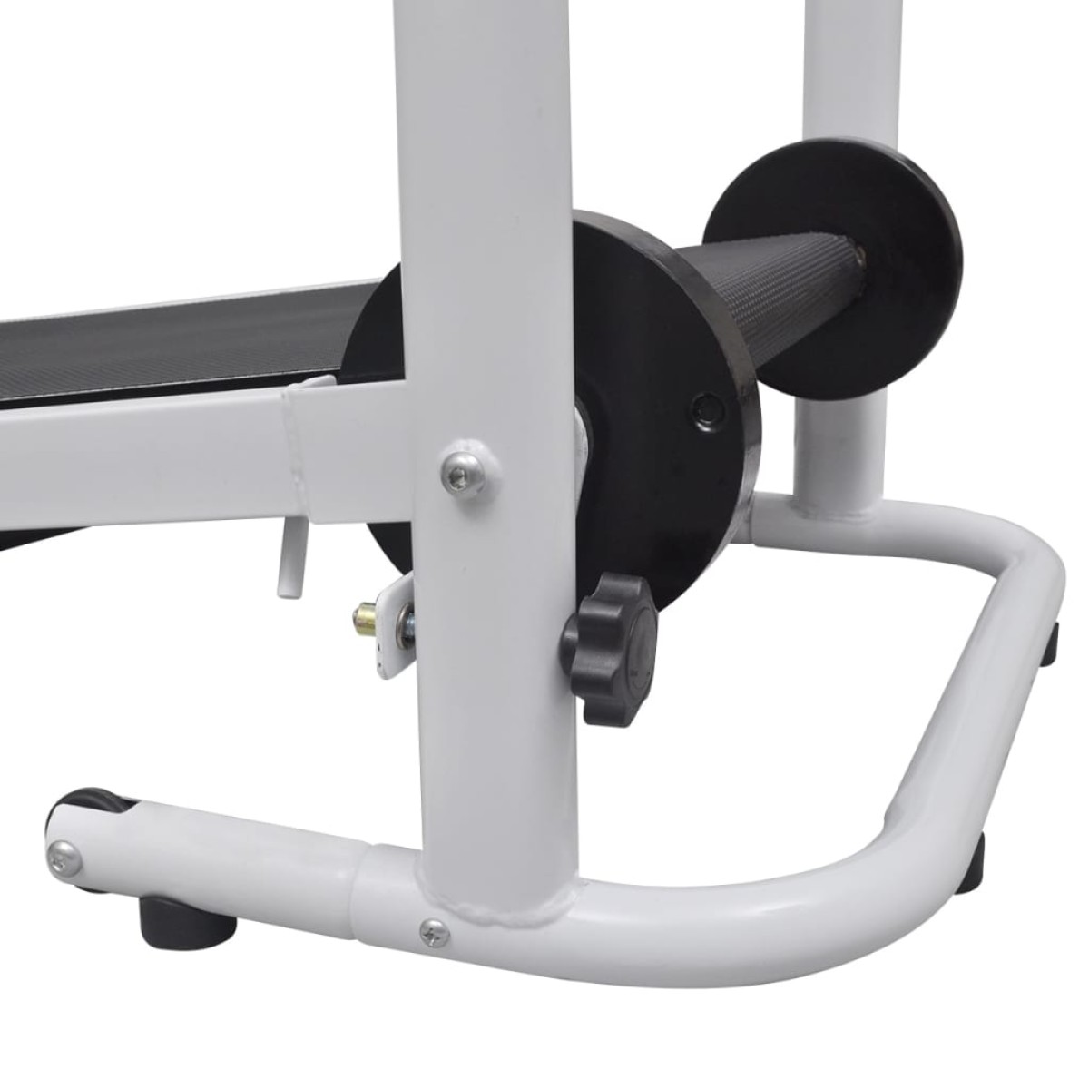 vidaXL Διάδρομος Γυμναστικής Μίνι Αναδιπλούμενος 93 x 36 εκ. Μαύρος