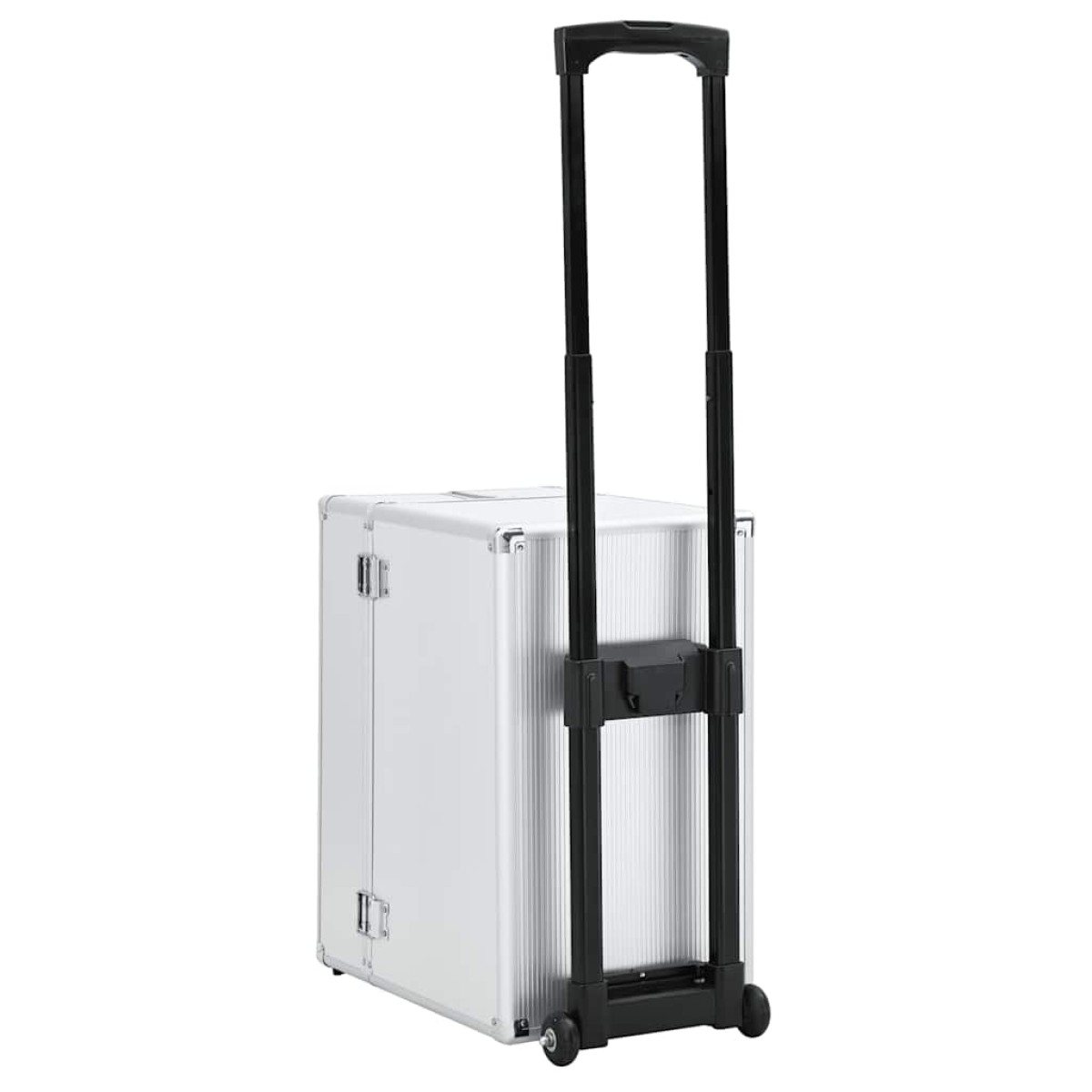 vidaXL Βαλίτσα Τρόλεϊ Επαγγελματική Ασημί 47 x 39 x 27 εκ. Αλουμινίου