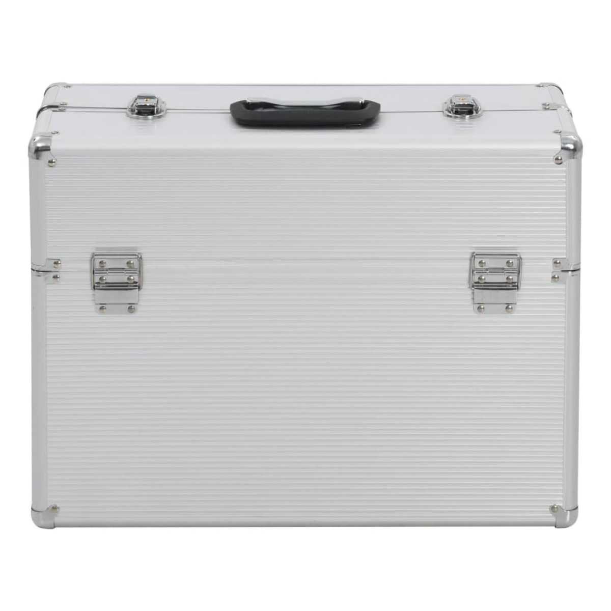 vidaXL Εργαλειοθήκη 47x36x20 εκ. Ασημί Αλουμινίου