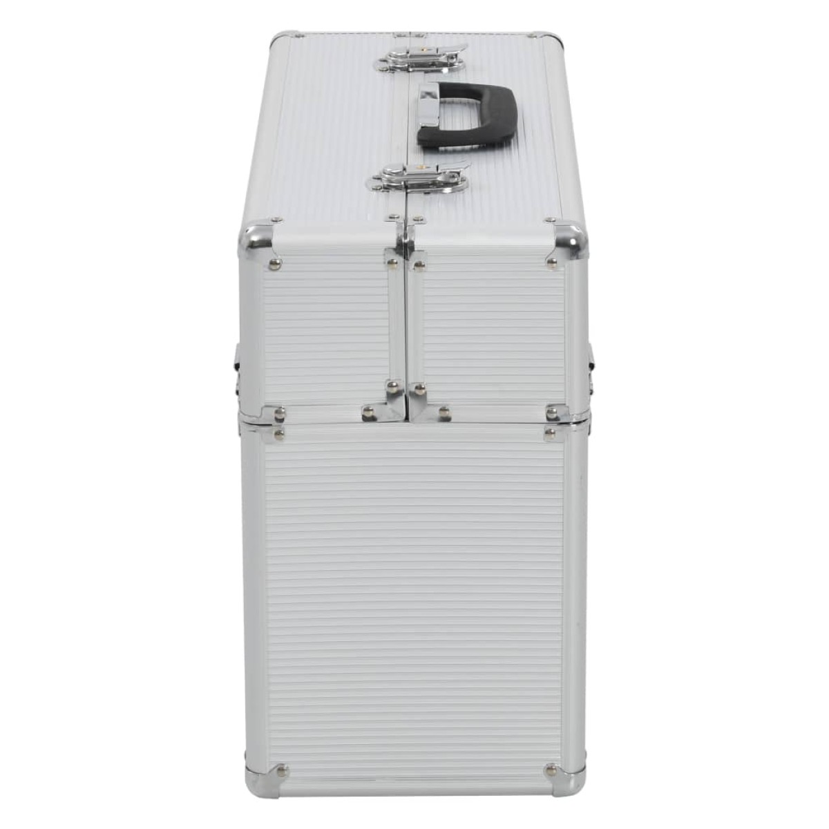 vidaXL Εργαλειοθήκη 47x36x20 εκ. Ασημί Αλουμινίου