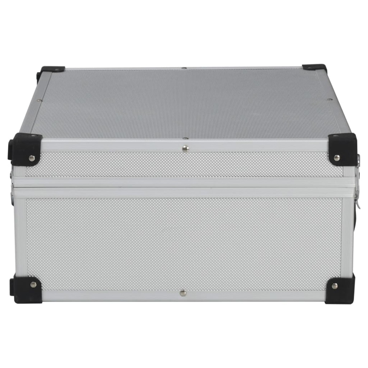 vidaXL Βαλίτσα Εργαλείων Ασημί 46 x 33 x 16 εκ. Αλουμινίου