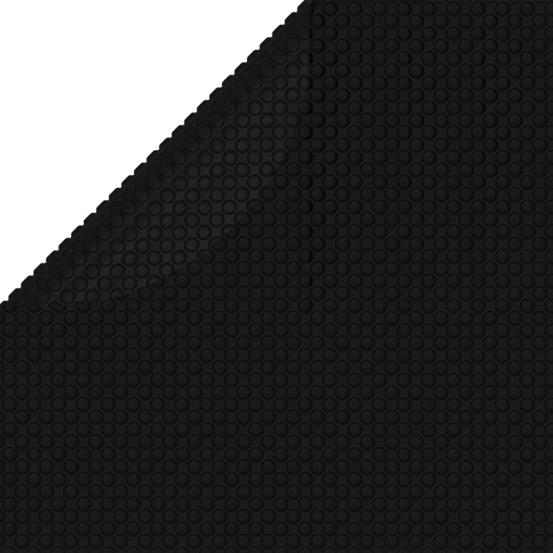 vidaXL Κάλυμμα Πισίνας Μαύρο 210 εκ. από Πολυαιθυλένιο