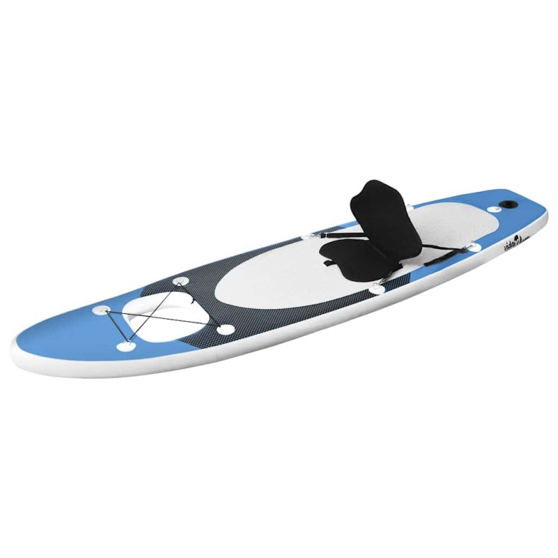 vidaXL Σανίδα SUP Φουσκωτή Σετ Θαλασσί 330 x 76 x 10 εκ.