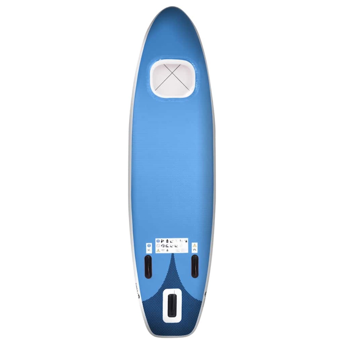 vidaXL Σανίδα SUP Φουσκωτή Σετ Θαλασσί 360 x 81 x 10 εκ.