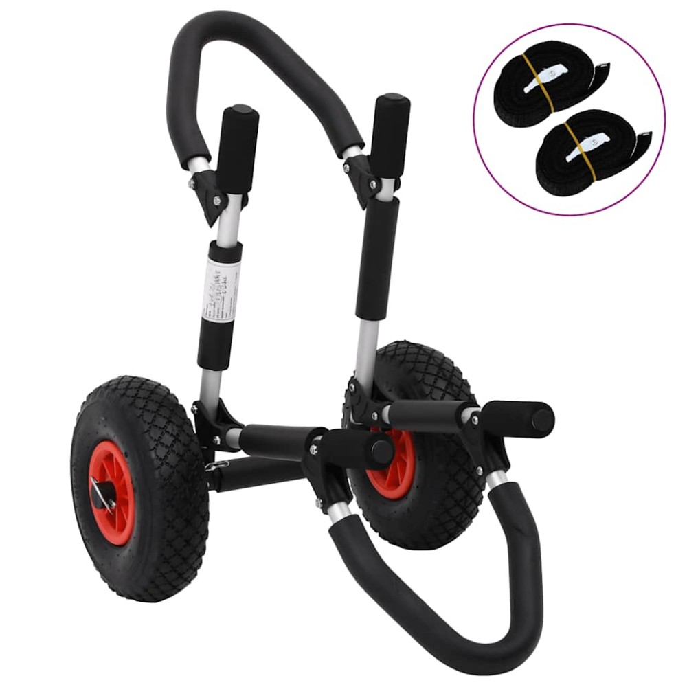 vidaXL Καροτσάκι SUP για ιστιοσανίδα Πτυσσόμενο 45 κ. Αλουμινίου