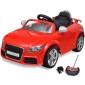 Audi Ηλεκτροκίνητο Αυτοκίνητο TT RS για Παιδιά με Τηλεχ/ριο Κόκκινο