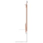 vidaXL Μπάρα Κρεβατιού Προστατευτική Taupe 160 x 25 εκ. Υφασμάτινη