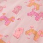 Πιτζάμες Παιδικές Κοντομάνικες Ανοιχτό Ροζ 116