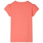 Μπλουζάκι Παιδικό με Πολύ Κοντά Μανίκια Κοραλί 116