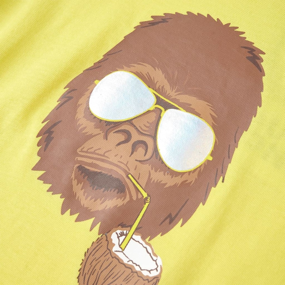 Μπλουζάκι Παιδικό Κοντομάνικο Κίτρινο 140