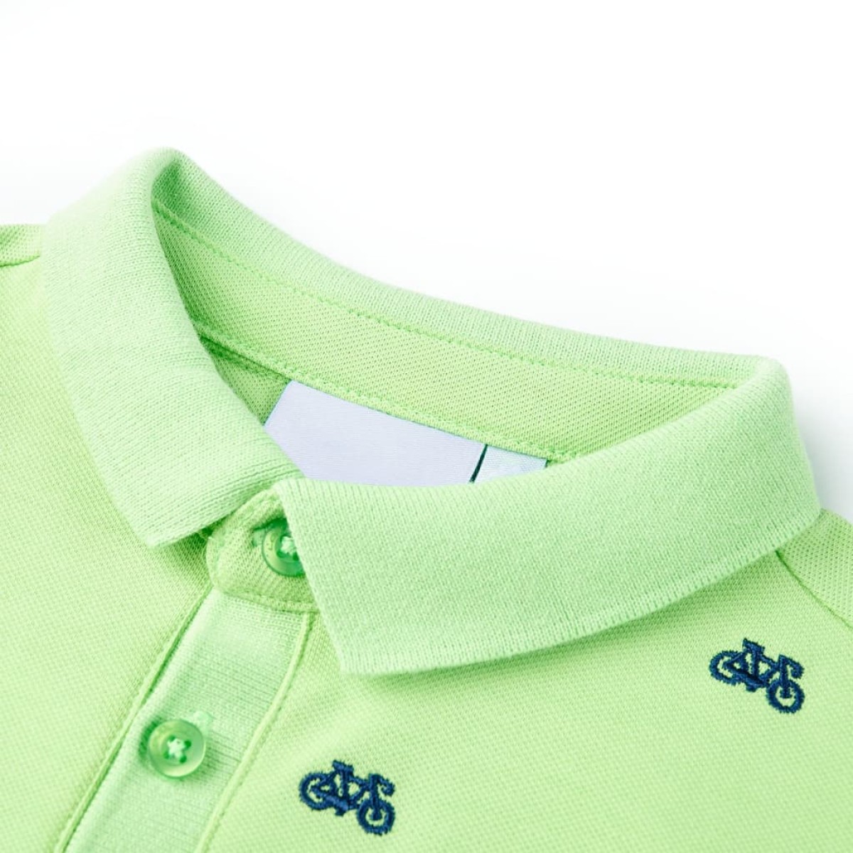 Μπλουζάκι Polo Παιδικό Νέον Πράσινο 140