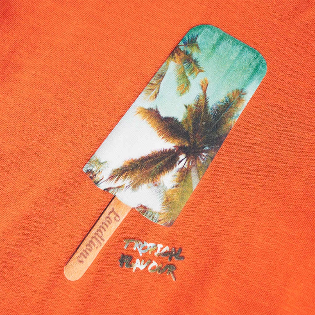 Μπλουζάκι Παιδικό Σκούρο Πορτοκαλί 104