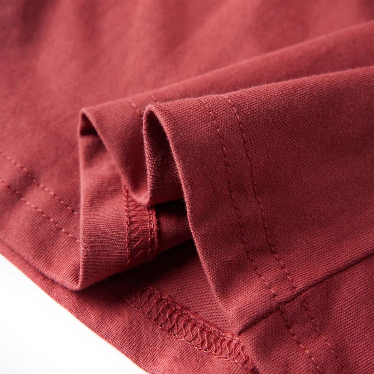 Μπλουζάκι Παιδικό Μακρυμάνικο Χρώμα Burnt Red 140