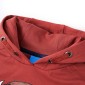 Φούτερ Παιδικό με Κουκούλα Burnt Red 104
