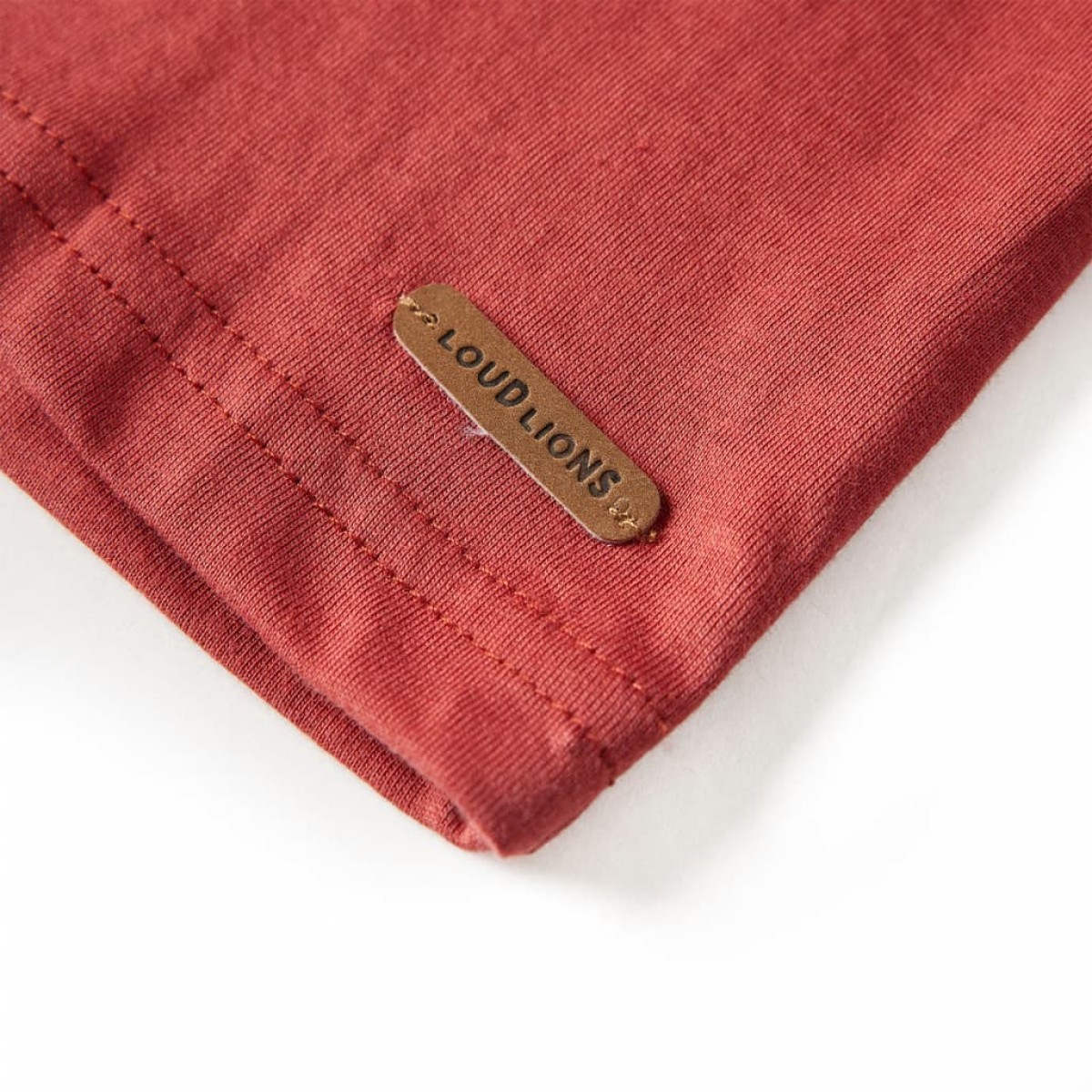 Μπλουζάκι Παιδικό Μακρυμάνικο Χρώμα Burnt Red 116