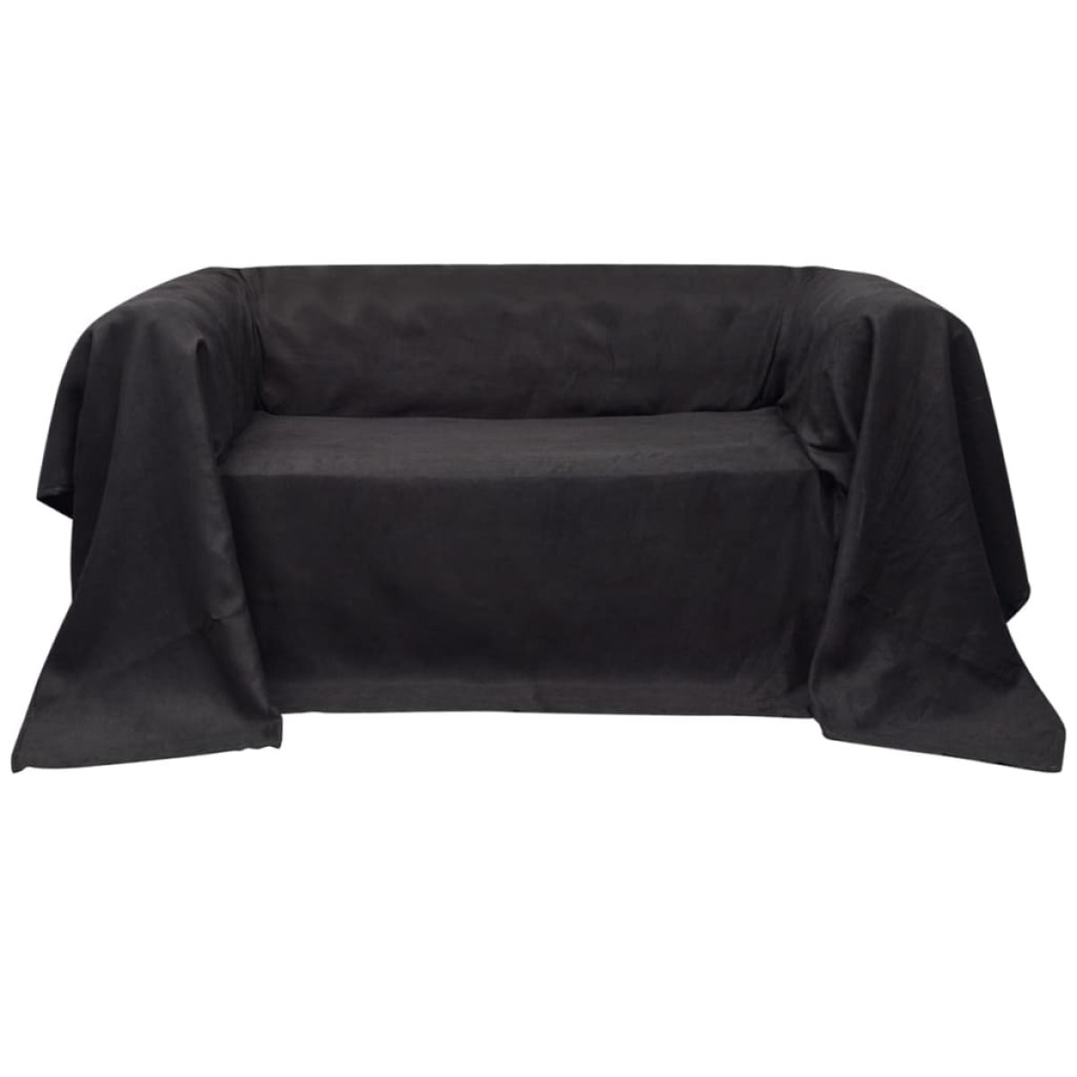 Κάλυμμα Καναπέ Ανθρακί 270 x 350 εκ. από Micro-suede