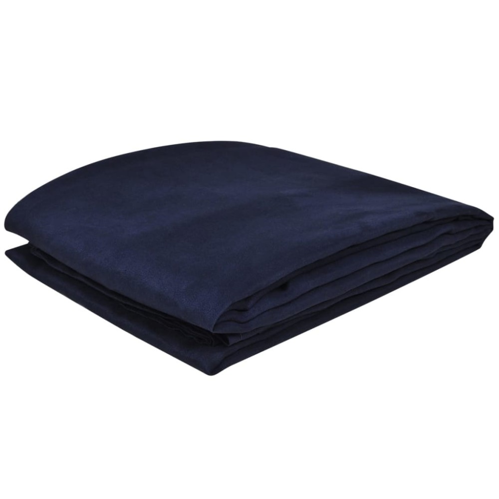 Κάλυμμα Καναπέ Ναυτικό Μπλε 140 x 210 εκ. από Micro-suede