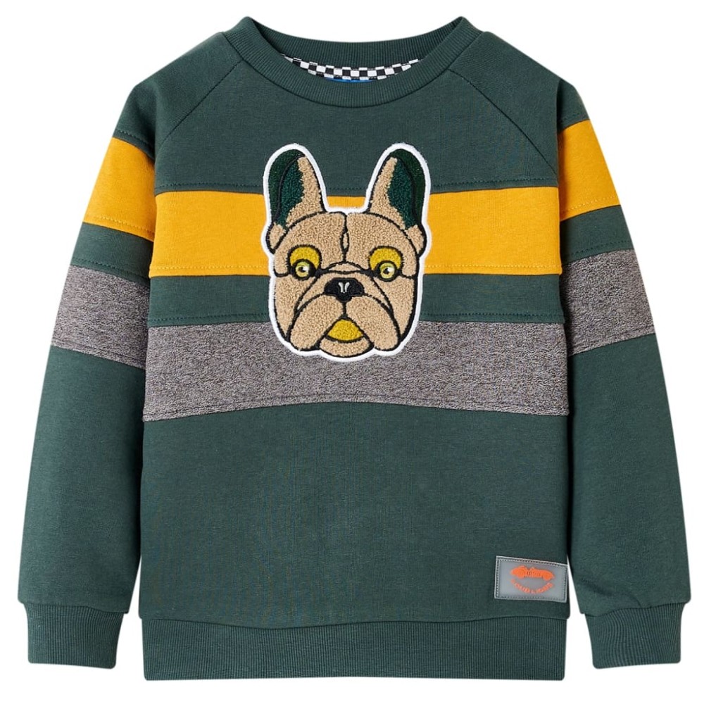Φούτερ Παιδικό Σκούρο Πράσινο 116