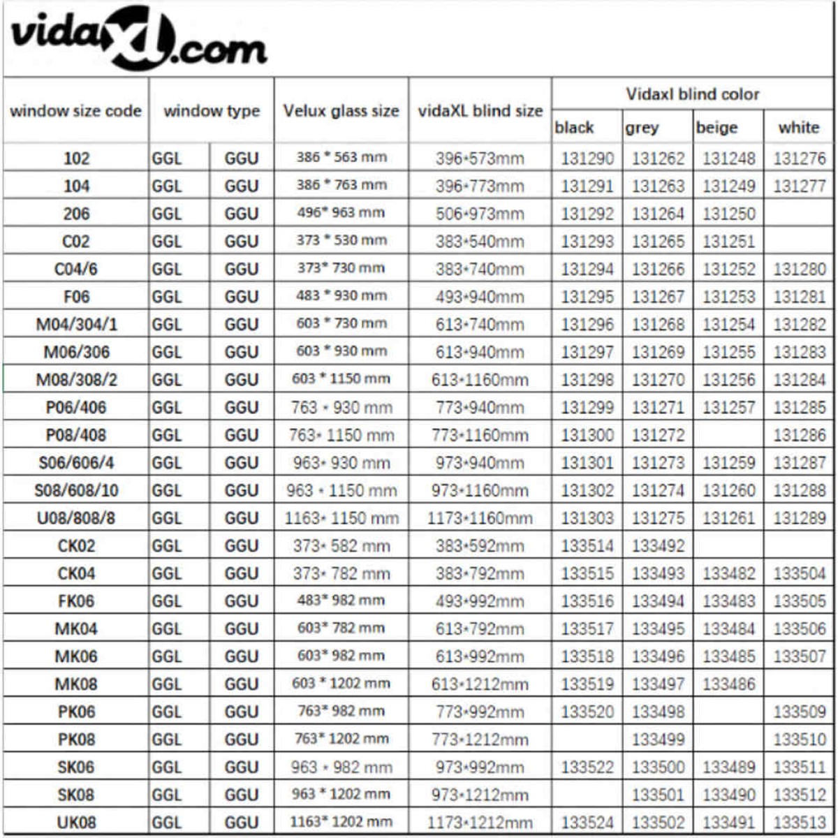 vidaXL Στόρι Ρόλερ Συσκότισης (Blackout) Μπεζ M06/306
