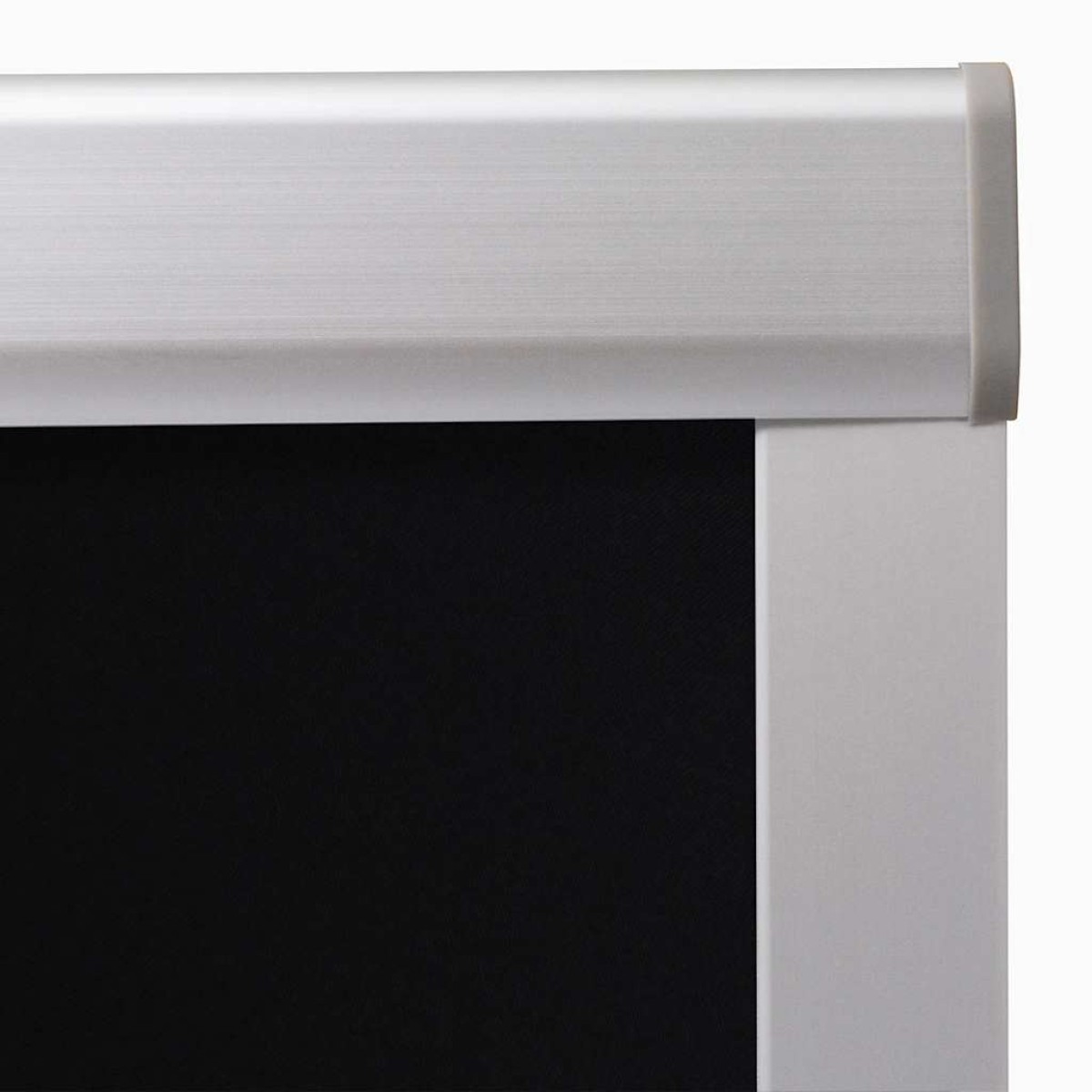 131299 vidaXL Blackout Roller Blinds Black P06/406