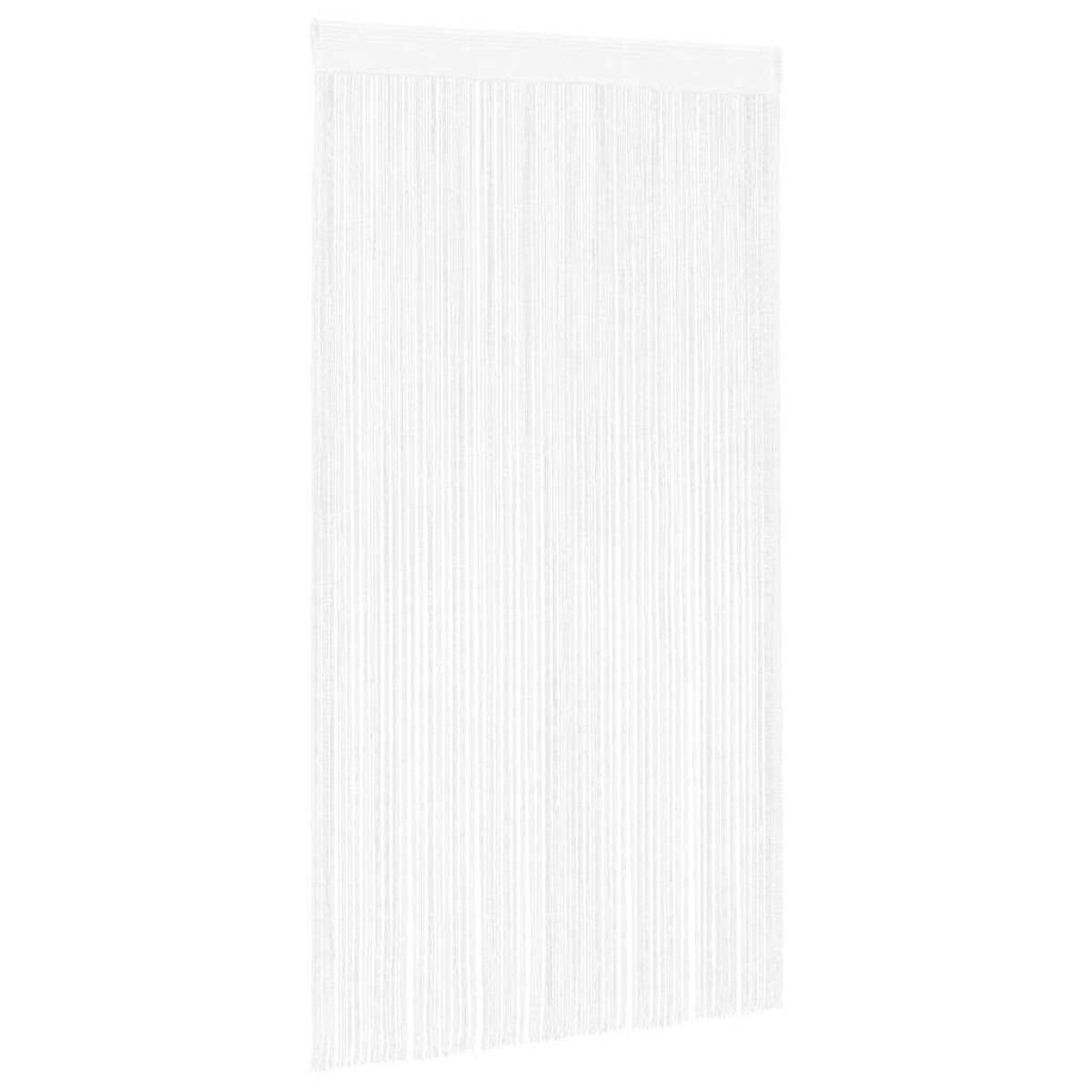 vidaXL Κουρτίνες με Κρόσσια 2 τεμ. Λευκές 100 x 250 εκ.