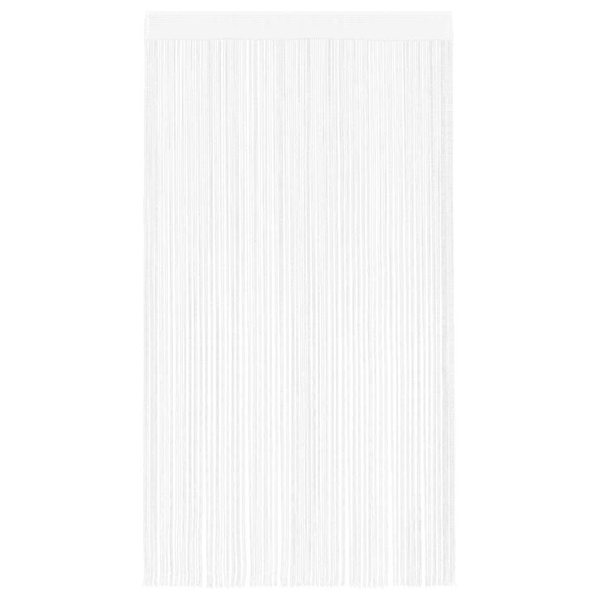 vidaXL Κουρτίνες με Κρόσσια 2 τεμ. Λευκές 140 x 250 εκ.
