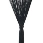 vidaXL Κουρτίνες με Κρόσσια 2 τεμ. Μαύρες 140 x 250 εκ.