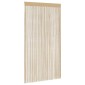 vidaXL Κουρτίνες με Κρόσσια 2 τεμ. Μπεζ 140 x 250 εκ.