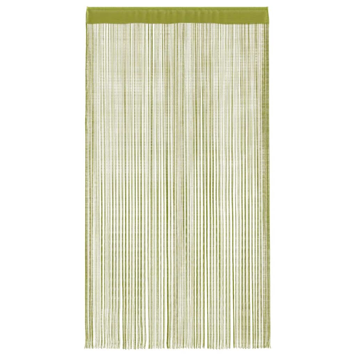 vidaXL Κουρτίνες με Κρόσσια 2 τεμ. Πράσινες 140 x 250 εκ.