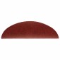 vidaXL Πατάκια Σκάλας Αυτοκόλλητα 15τεμ Κόκκινα 56x17x3εκ Βελονιασμένο