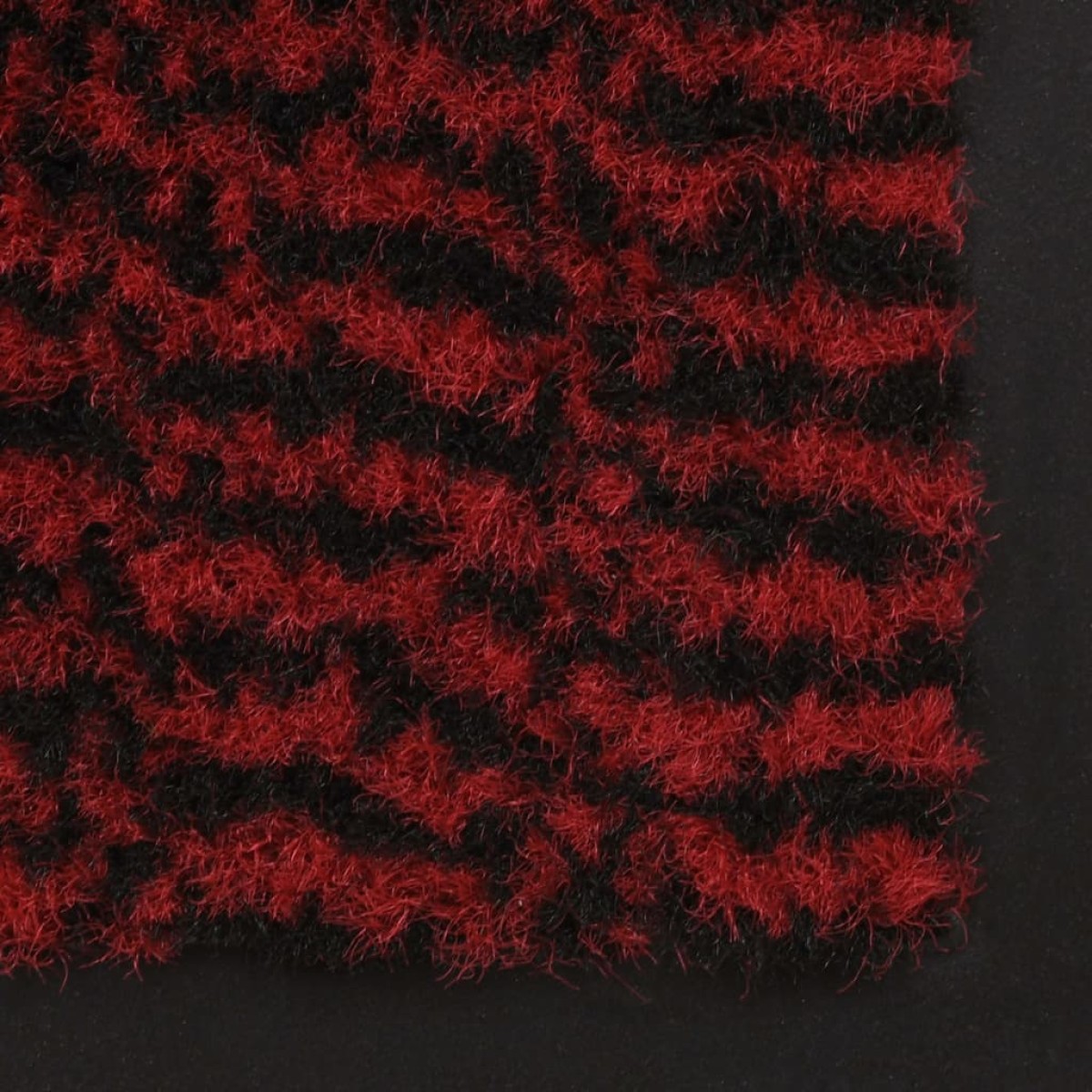 vidaXL Πατάκι Απορροφητικό Σκόνης Ορθογώνιο Κόκκινο 120x180εκ Θυσανωτό