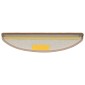 vidaXL Πατάκια Σκάλας 15 τεμ. Ανοιχτό Καφέ 56 x 17 x 3 εκ.