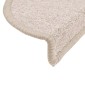 vidaXL Πατάκια Σκάλας 15 τεμ. Χρώμα Taupe 56 x 17 x 3 εκ.