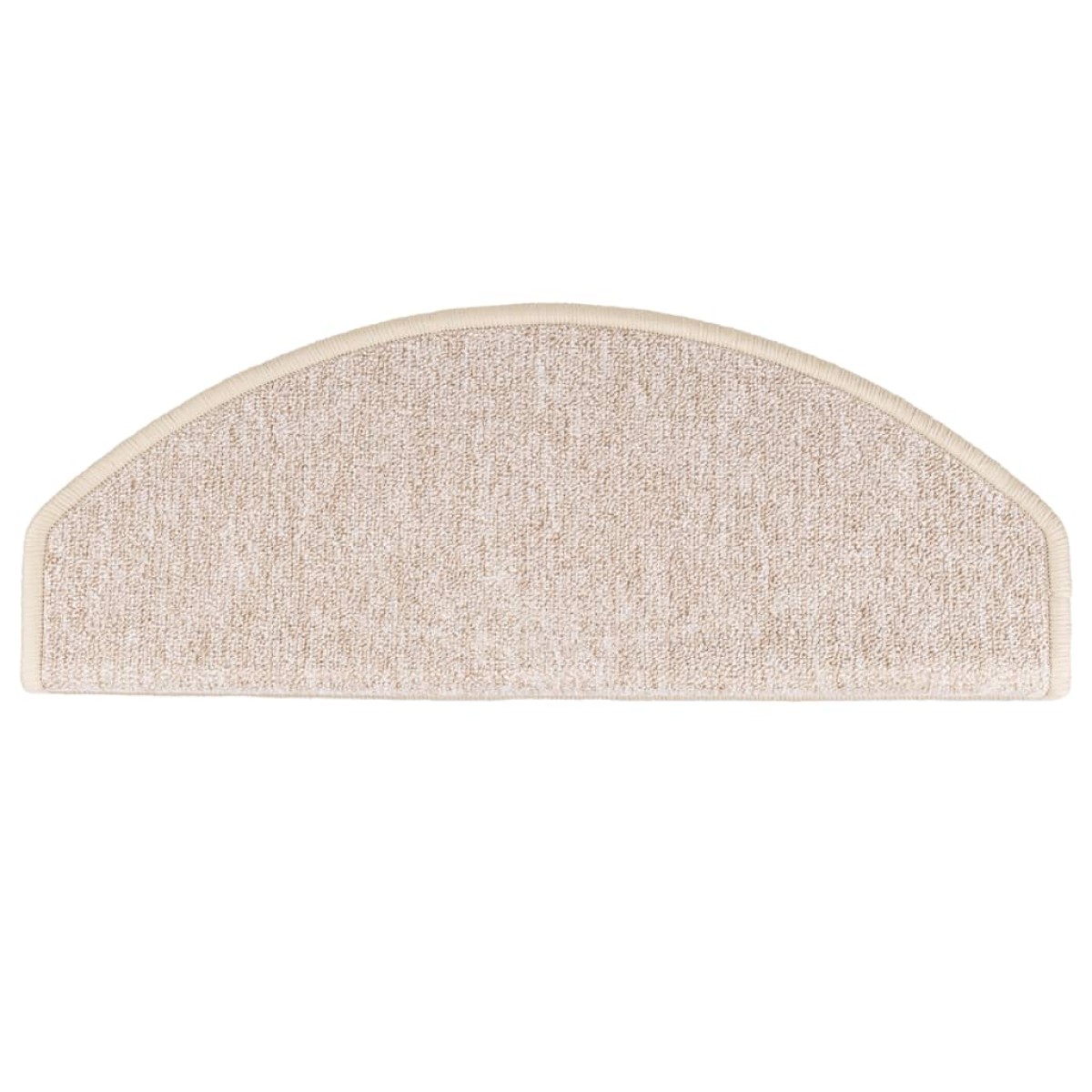 vidaXL Πατάκια Σκάλας 15 τεμ. Χρώμα Taupe 65 x 24 x 4 εκ.