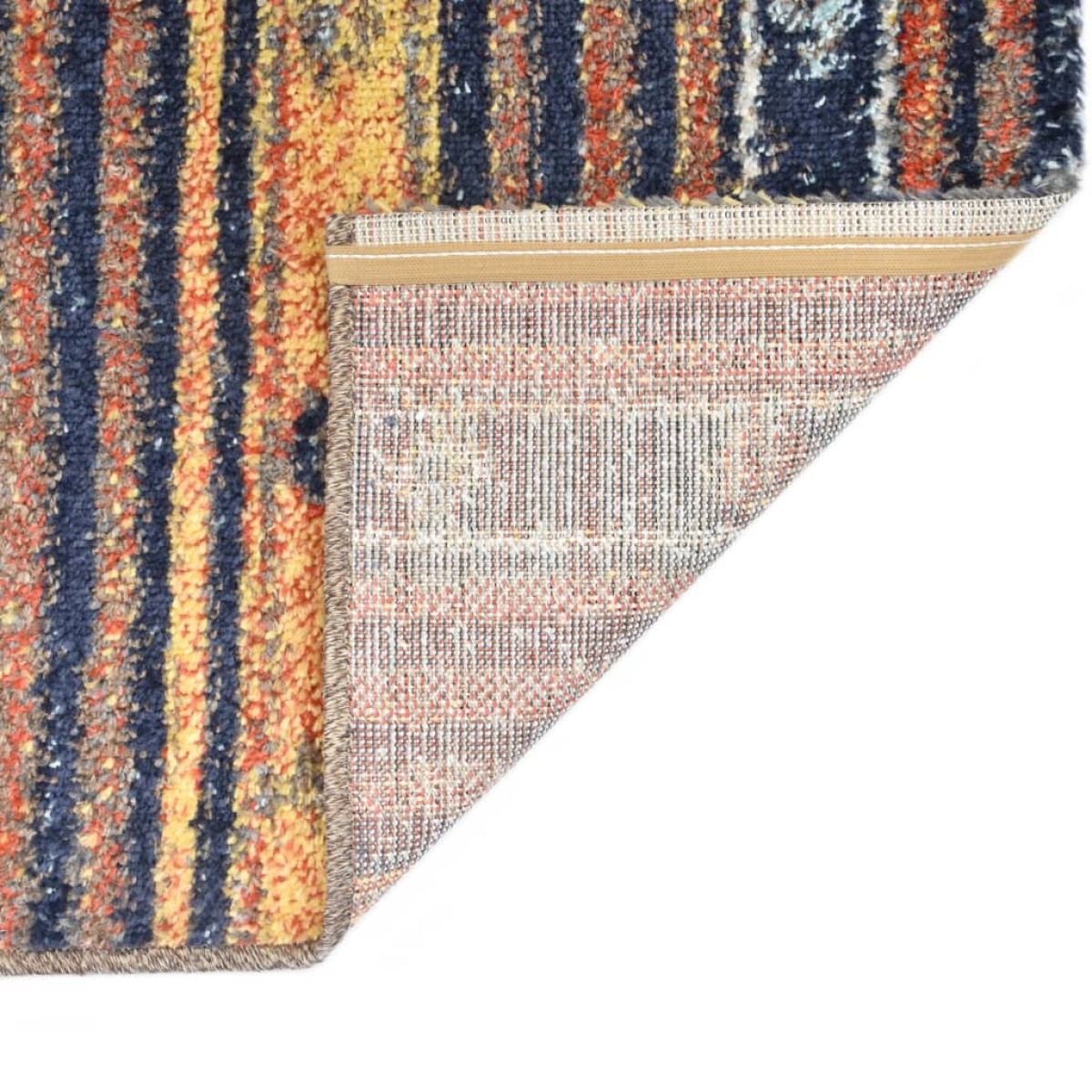 vidaXL Χαλί Μπλε και Πορτοκαλί 160 x 230 εκ. από Πολυπροπυλένιο