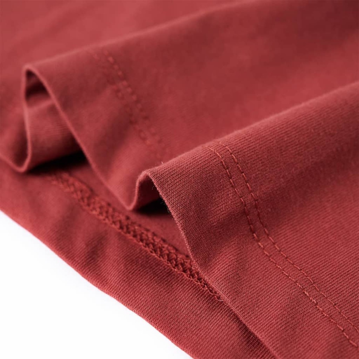 Μπλουζάκι Παιδικό Μακρυμάνικο Χρώμα Burnt Red 116