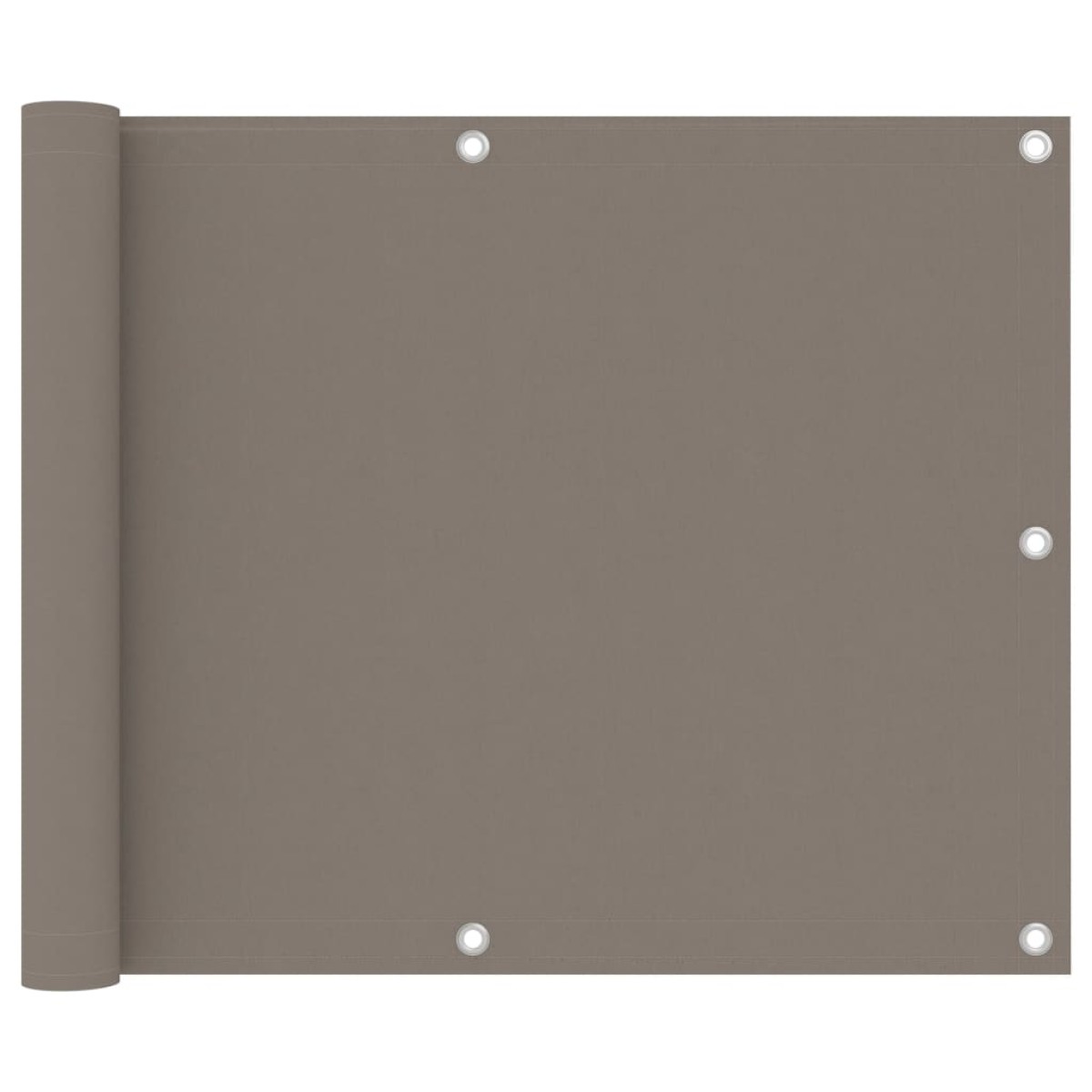 vidaXL Διαχωριστικό Βεράντας Taupe 75 x 300 εκ. Ύφασμα Oxford