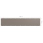 vidaXL Διαχωριστικό Βεράντας Taupe 75 x 400 εκ. Ύφασμα Oxford