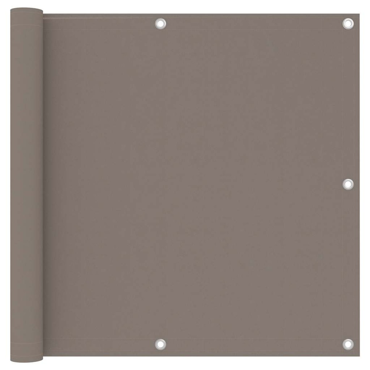 vidaXL Διαχωριστικό Βεράντας Taupe 90 x 300 εκ. Ύφασμα Oxford
