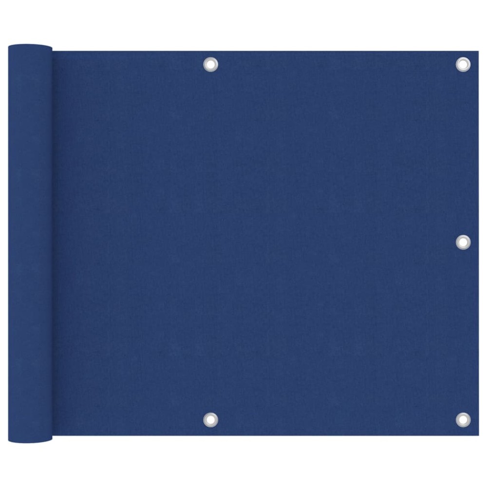 vidaXL Διαχωριστικό Βεράντας Μπλε 75 x 300 εκ. Ύφασμα Oxford