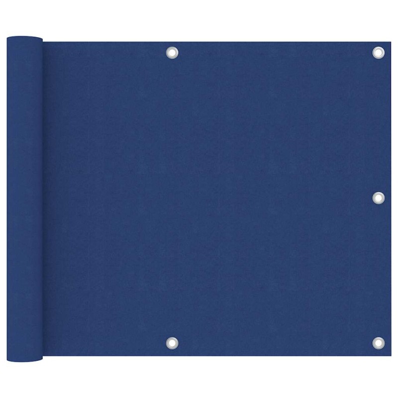 vidaXL Διαχωριστικό Βεράντας Μπλε 75 x 400 εκ. Ύφασμα Oxford