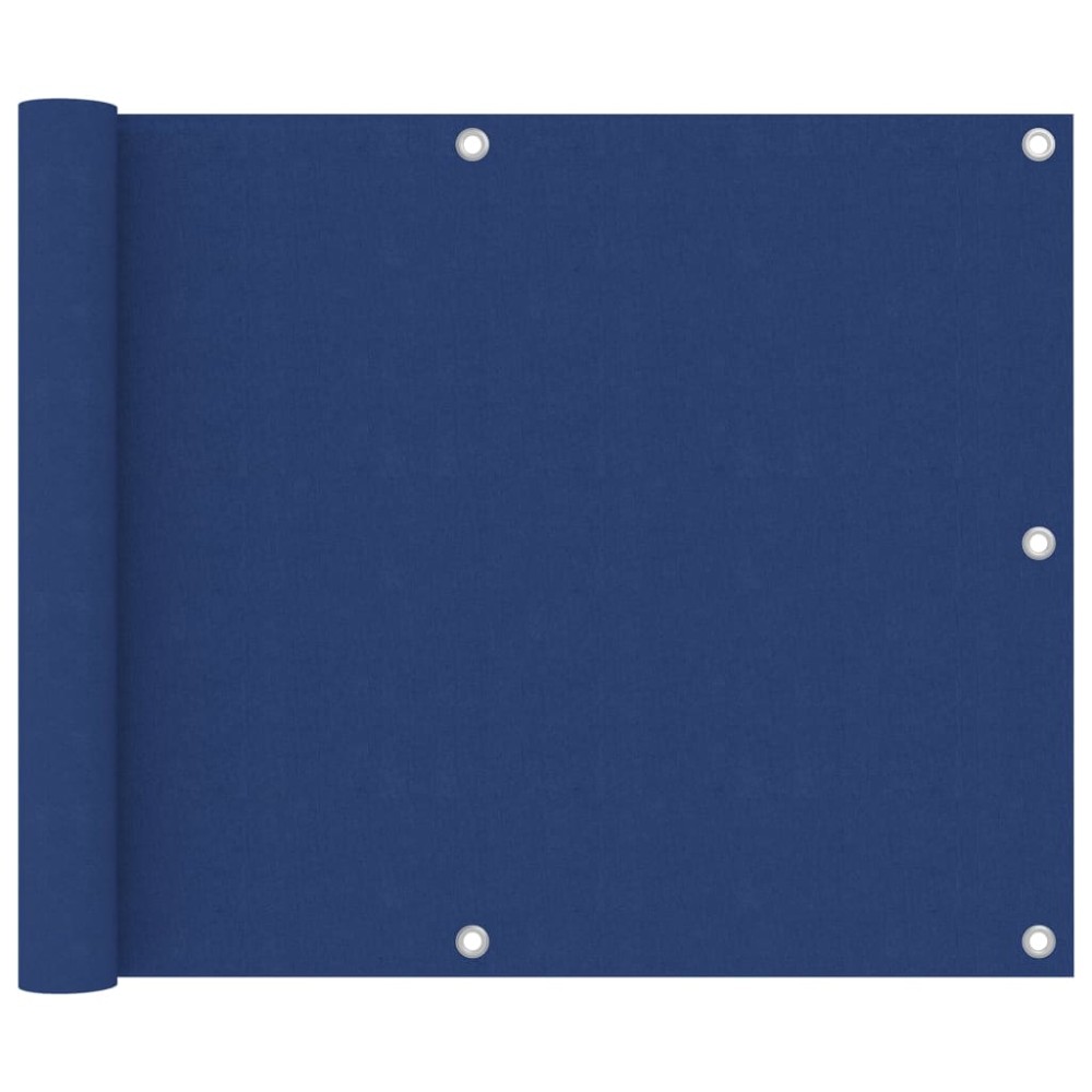 vidaXL Διαχωριστικό Βεράντας Μπλε 75 x 600 εκ. Ύφασμα Oxford