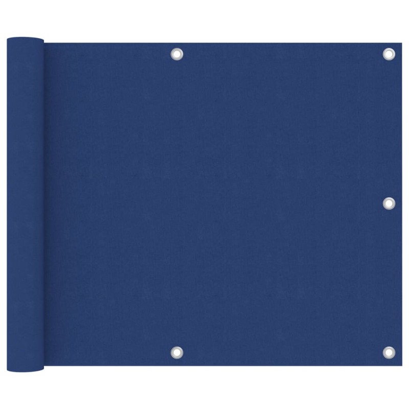 vidaXL Διαχωριστικό Βεράντας Μπλε 75 x 600 εκ. Ύφασμα Oxford