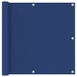 vidaXL Διαχωριστικό Βεράντας Μπλε 90 x 300 εκ. Ύφασμα Oxford