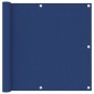 vidaXL Διαχωριστικό Βεράντας Μπλε 90 x 600 εκ. Ύφασμα Oxford