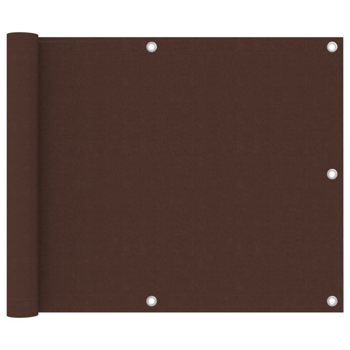 vidaXL Διαχωριστικό Βεράντας Καφέ 75 x 300 εκ. Ύφασμα Oxford