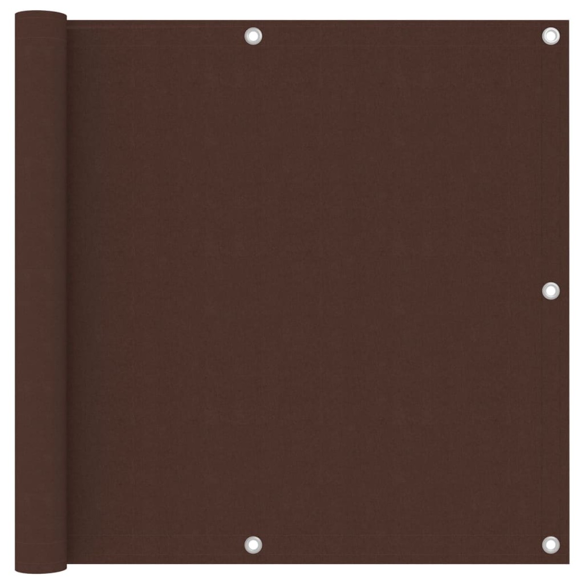 vidaXL Διαχωριστικό Βεράντας Καφέ 90 x 300 εκ. Ύφασμα Oxford