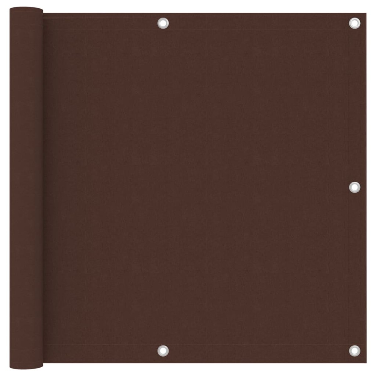 vidaXL Διαχωριστικό Βεράντας Καφέ 90 x 600 εκ. Ύφασμα Oxford
