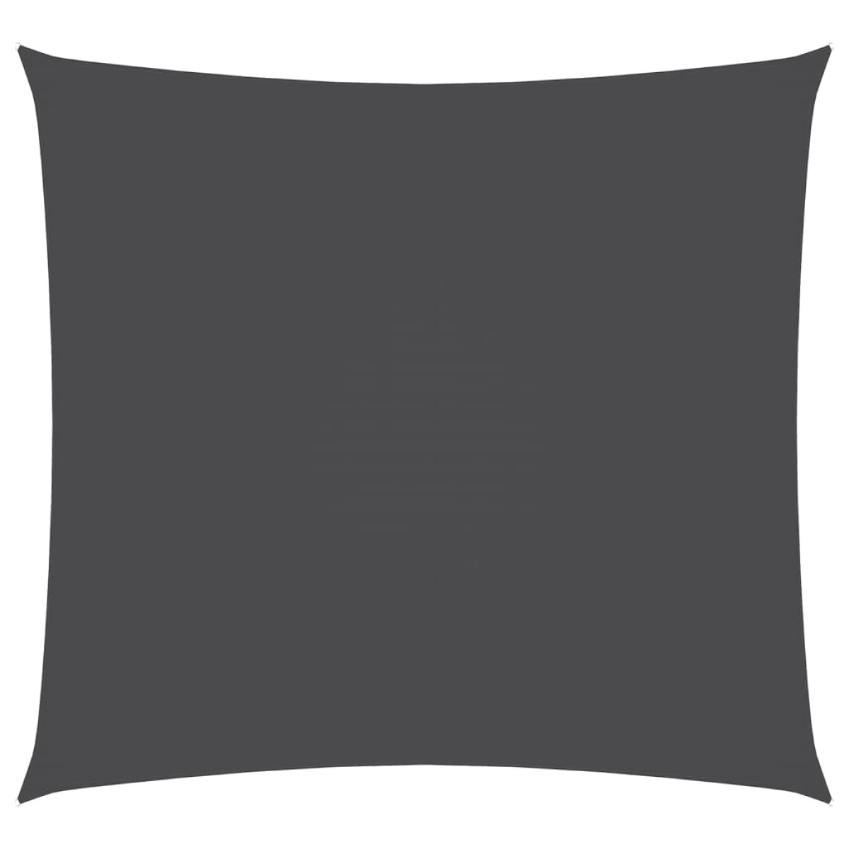 vidaXL Πανί Σκίασης Τετράγωνο Ανθρακί 2,5 x 2,5 μ. από Ύφασμα Oxford