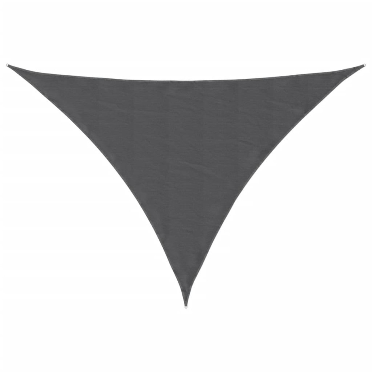 vidaXL Πανί Σκίασης Τρίγωνο Ανθρακί 3,5x3,5x4,9 μ. από Ύφασμα Oxford